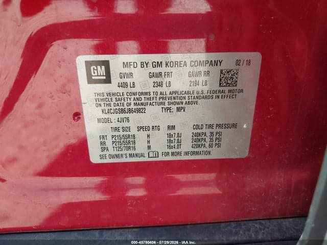2018 BUICK ENCORE ESSENCE 9