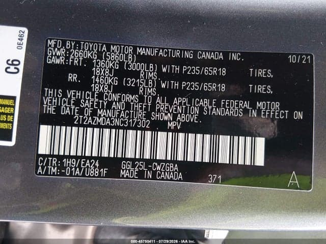 2022 LEXUS RX 350 9