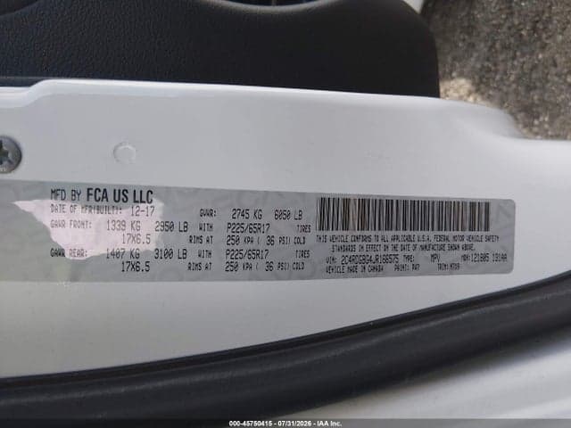 2018 DODGE GRAND CARAVAN SE PLUS 9
