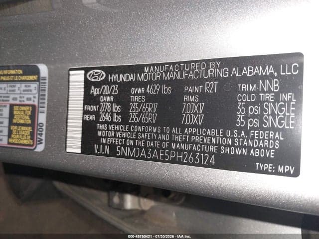 2023 HYUNDAI TUCSON SE 9