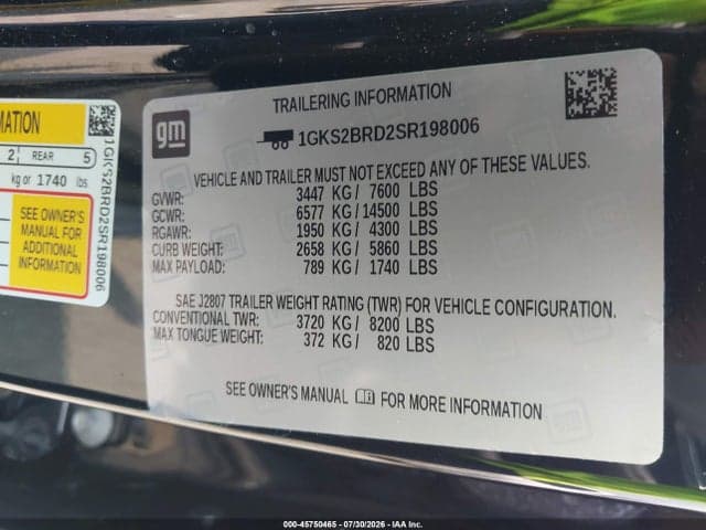 2025 GMC YUKON 4WD ELEVATION 9