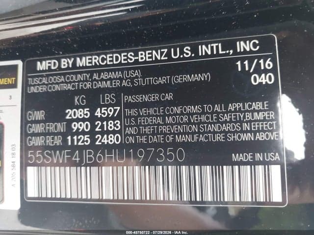 2017 MERCEDES-BENZ C 300 9