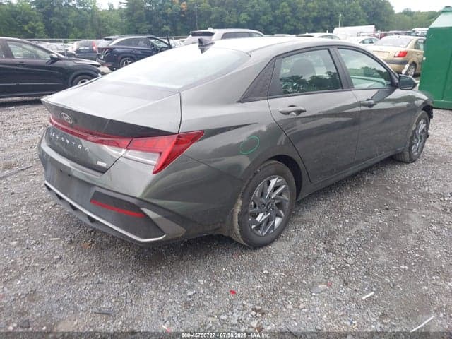 2025 HYUNDAI ELANTRA HYBRID BLUE 4