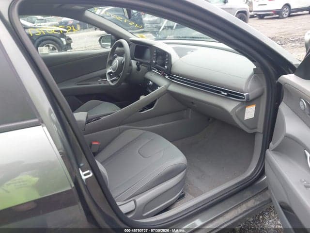 2025 HYUNDAI ELANTRA HYBRID BLUE 5