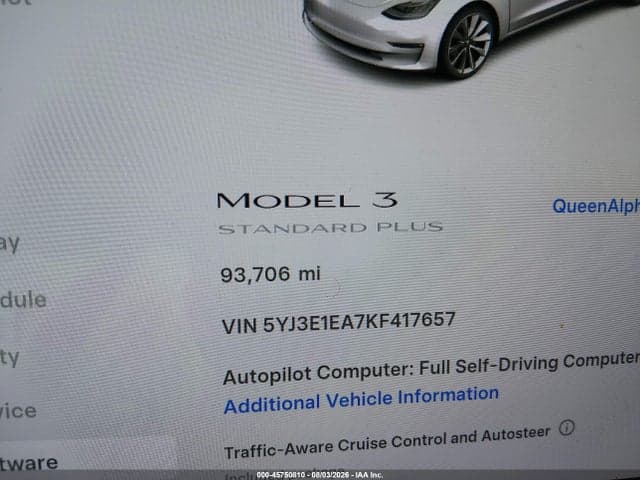 2019 TESLA MODEL 3 7