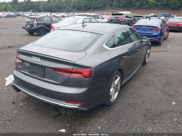 2018 AUDI S5 3.0T PREMIUM PLUS 4