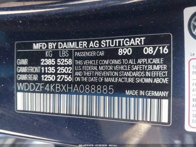 2017 MERCEDES-BENZ E 300 4MATIC 9