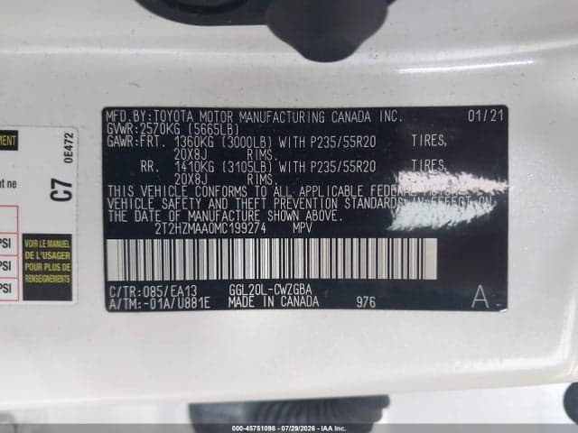 2021 LEXUS RX 350 9