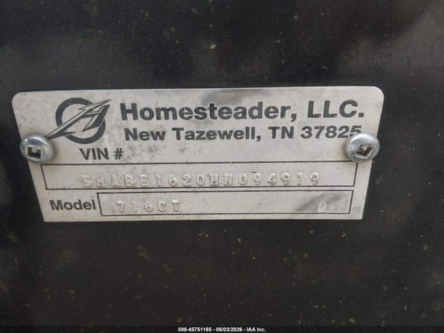 2021 HOMESTEADE CARGO TRAILER 9