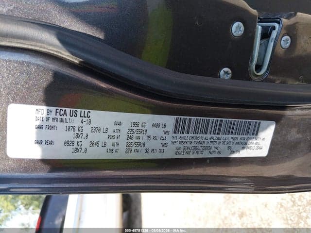 2018 JEEP COMPASS ALTITUDE FWD 9