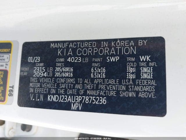 2023 KIA SOUL LX 9
