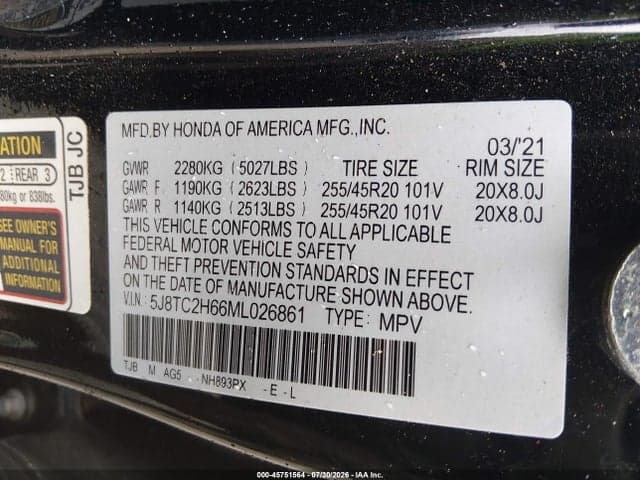2021 ACURA RDX A-SPEC PACKAGE 9