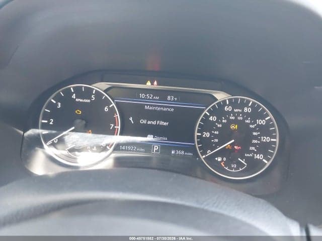 2020 NISSAN ALTIMA SR FWD 7