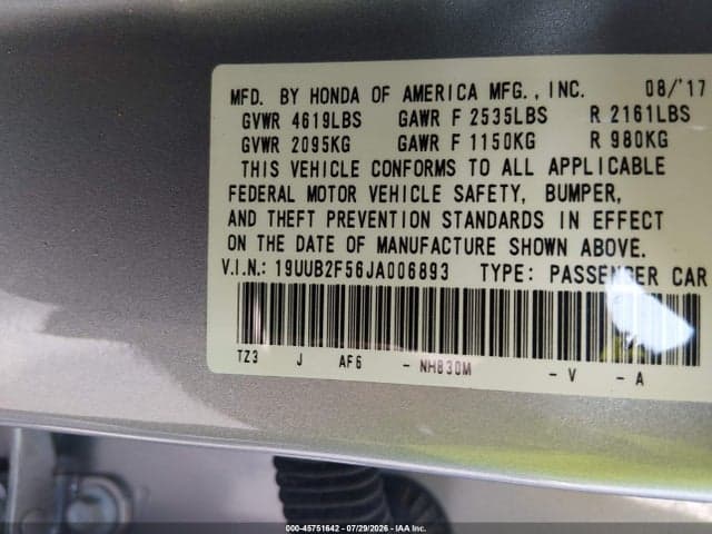 2018 ACURA TLX TECH PKG 9