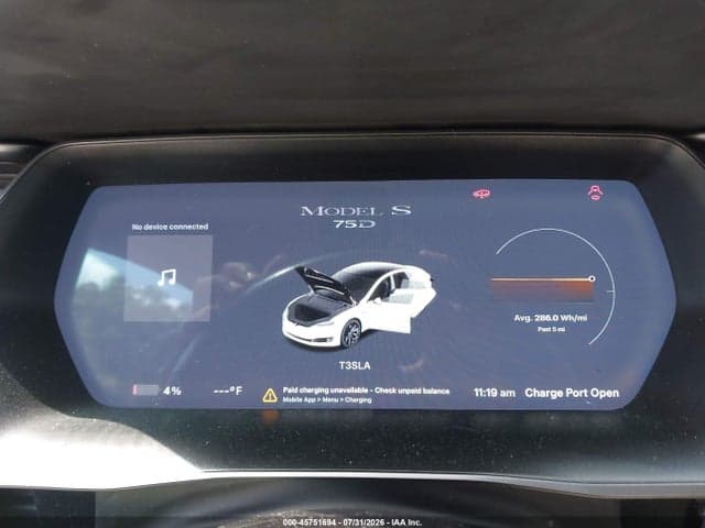 2018 TESLA MODEL S 100D/75D/P100D 7