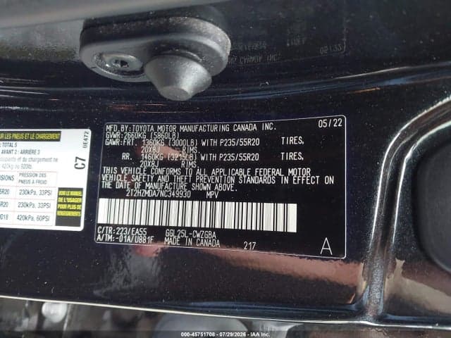 2022 LEXUS RX 350 9