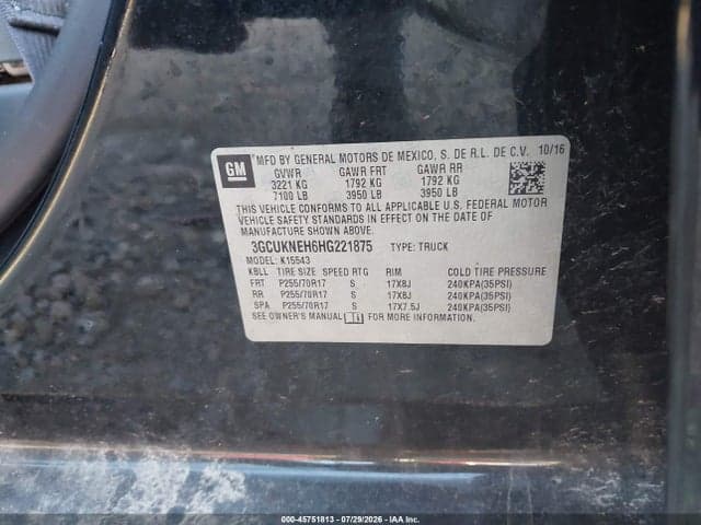 2017 CHEVROLET SILVERADO 1500 LS 9