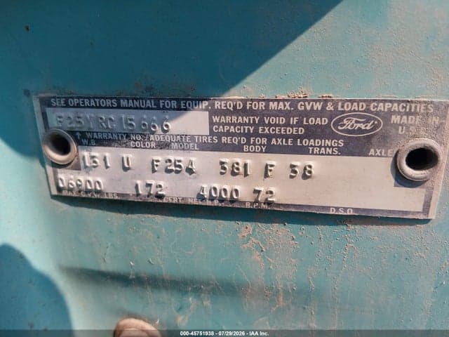 1968 FORD PICKUP 9