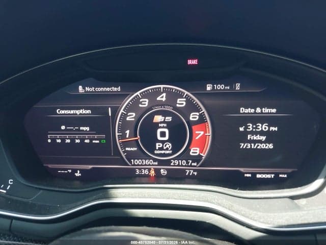2018 AUDI S5 3.0T PREMIUM PLUS 7