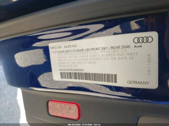 2018 AUDI S5 3.0T PREMIUM PLUS 9