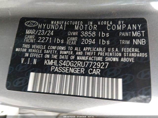 2024 HYUNDAI ELANTRA SEL 9