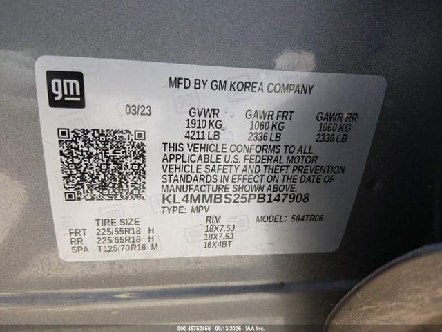 2023 BUICK ENCORE GX PREFERRED FWD 9