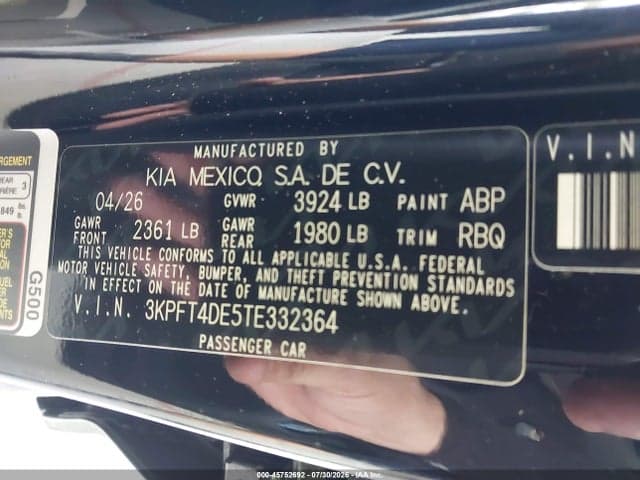 2026 KIA K4 LXS 9