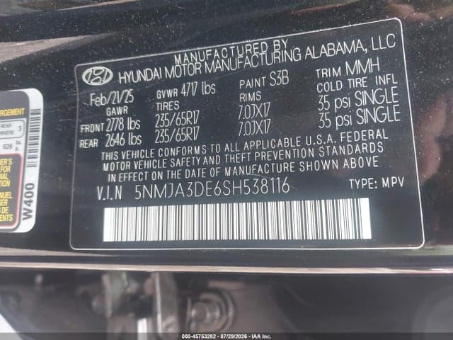 2025 HYUNDAI TUCSON SE 9