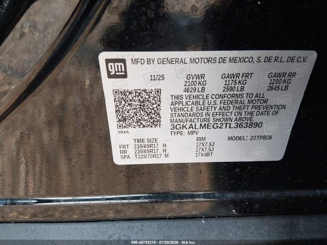 2026 GMC TERRAIN FWD ELEVATION 9