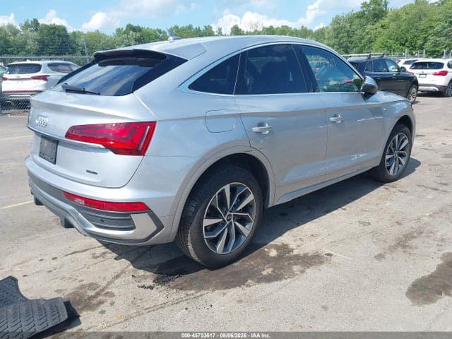2022 AUDI Q5 SPORTBACK PREMIUM PLUS 45 TFSI S LINE QUATTRO S TRONIC 4