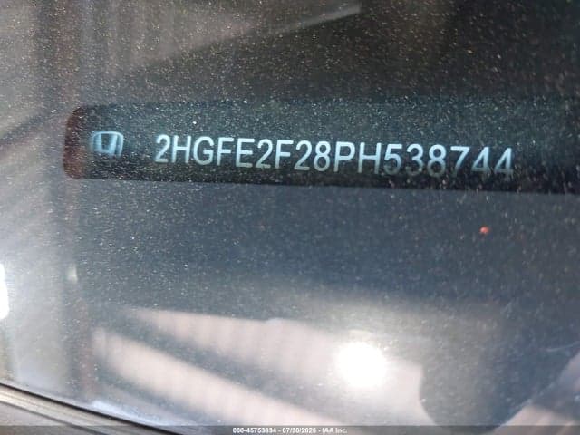 2023 HONDA CIVIC LX 9