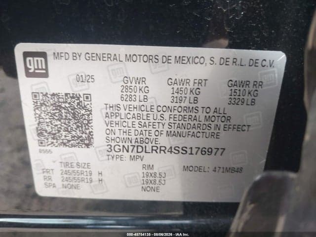 2025 CHEVROLET EQUINOX EV LT 9