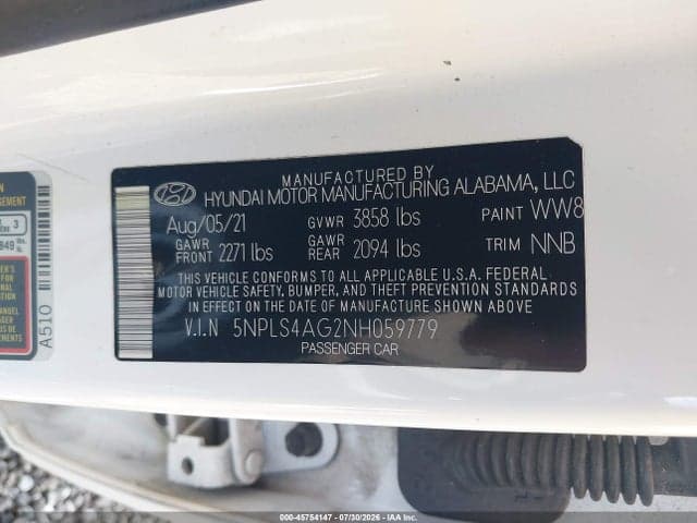 2022 HYUNDAI ELANTRA SEL 9