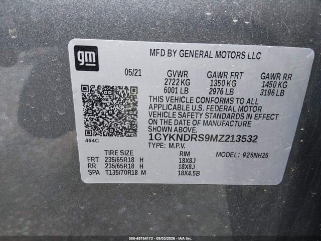 2021 CADILLAC XT5 AWD PREMIUM LUXURY 9