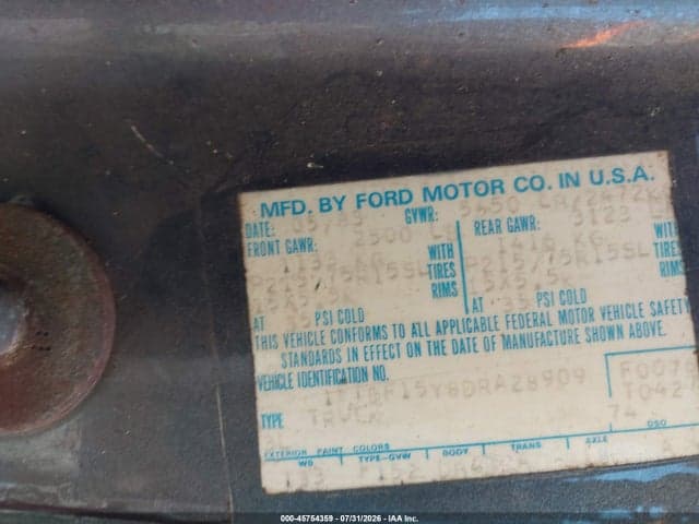 1983 FORD F150 9