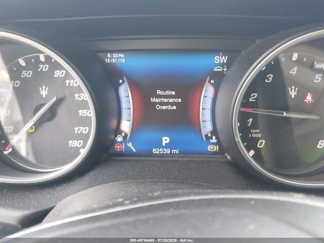2017 MASERATI GRANTURISMO 7