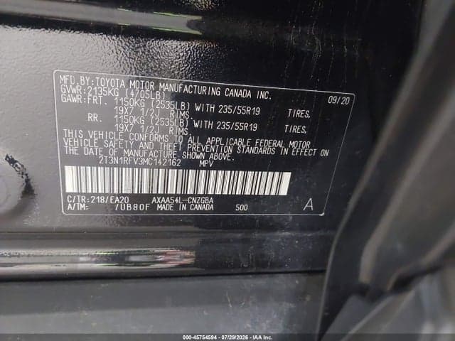 2021 TOYOTA RAV4 LIMITED 9