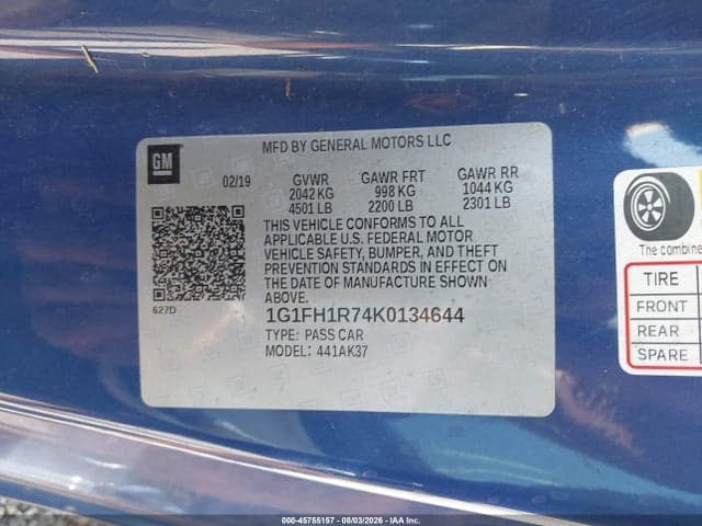 2019 CHEVROLET CAMARO 2SS 9