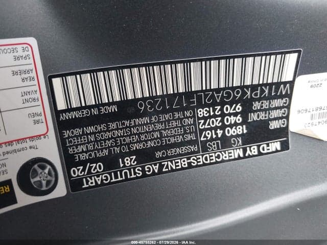2020 MERCEDES-BENZ AMG SLC 43 9