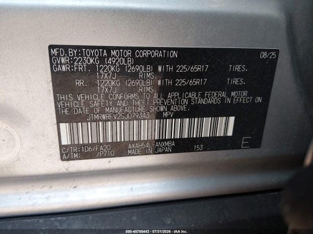 2025 TOYOTA RAV4 HYBRID XLE 9