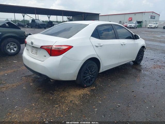 2017 TOYOTA COROLLA LE 4