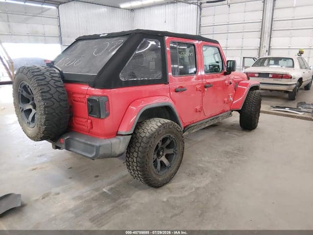 2018 JEEP WRANGLER UNLIMITED SAHARA 4