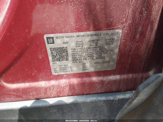2018 GMC TERRAIN SLE 9