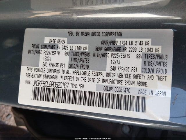 2024 MAZDA CX-5 2.5 S CARBON EDITION 9