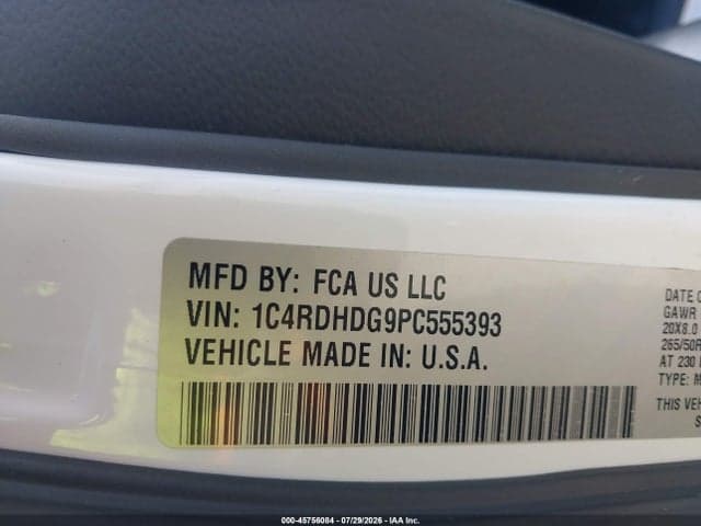 2023 DODGE DURANGO GT LAUNCH EDITION RWD 9