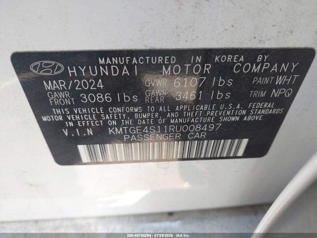 2024 GENESIS ELECTRIFIED G80 ADVANCED 9