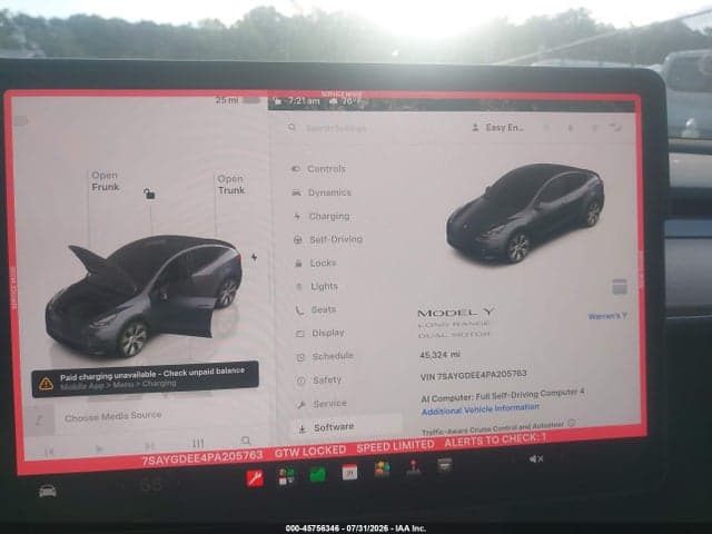 2023 TESLA MODEL Y AWD/LONG RANGE DUAL MOTOR ALL-WHEEL DRIVE 7
