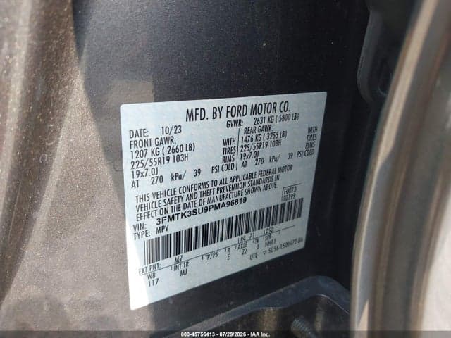 2023 FORD MUSTANG MACH-E PREMIUM 9