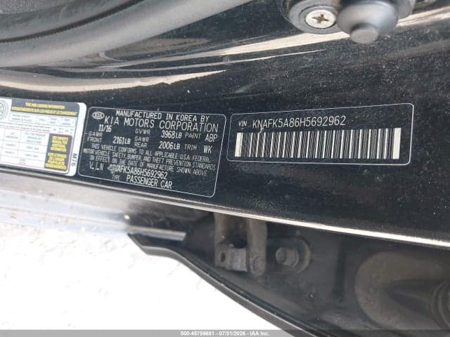 2017 KIA FORTE LX 9