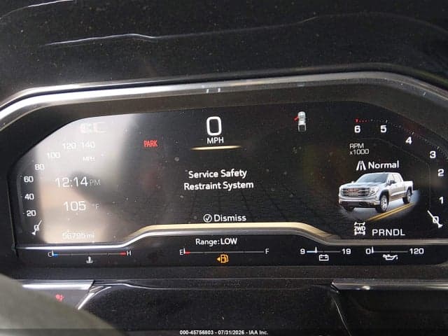 2025 GMC SIERRA 1500 4WD SHORT BOX ELEVATION WITH 3SB 7